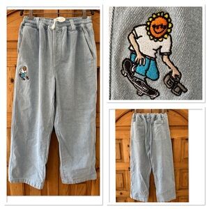 Televisi Star Classic Straight Denim w/ Skater Embroidery size M